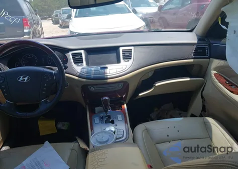 2012 Hyundai Genesis 4.6 из США, поврежденный, VIN KMHGC4DF8CU184317